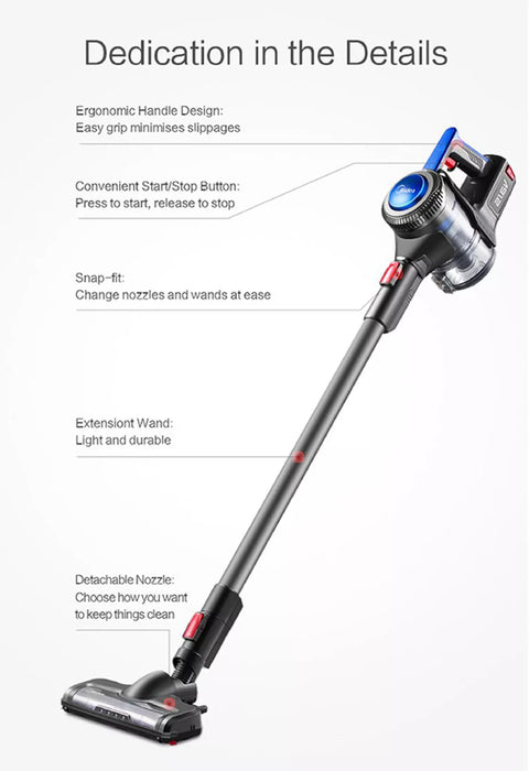 Midea Wireless Handstick Vacuum Cleaner 0.3L Model MVC-P300