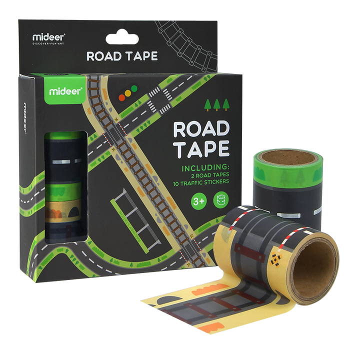 MiDeer Road Tape Sticker, Educational & Decorative
