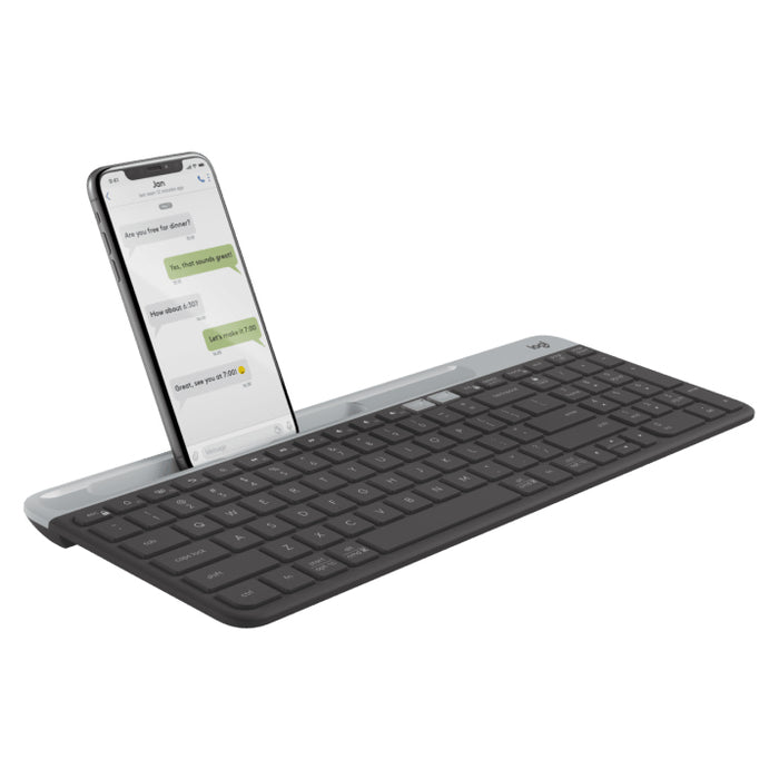 Logitech Keyboard K580 Graphite Wireless Multi-Device Keyboard with 1 Year Local Warranty