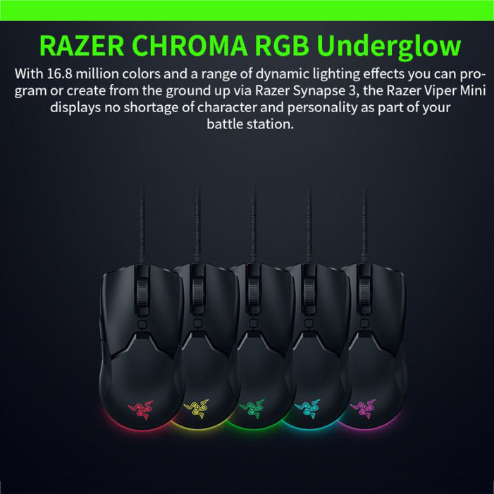 Razer Viper MINI Ultra-Lightweight Wired Gaming Mouse RZ01-03250100-R3C1