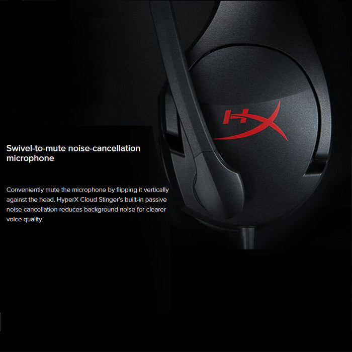 HyperX Cloud Stinger Gaming Headset HX-HSCS-BK/AS