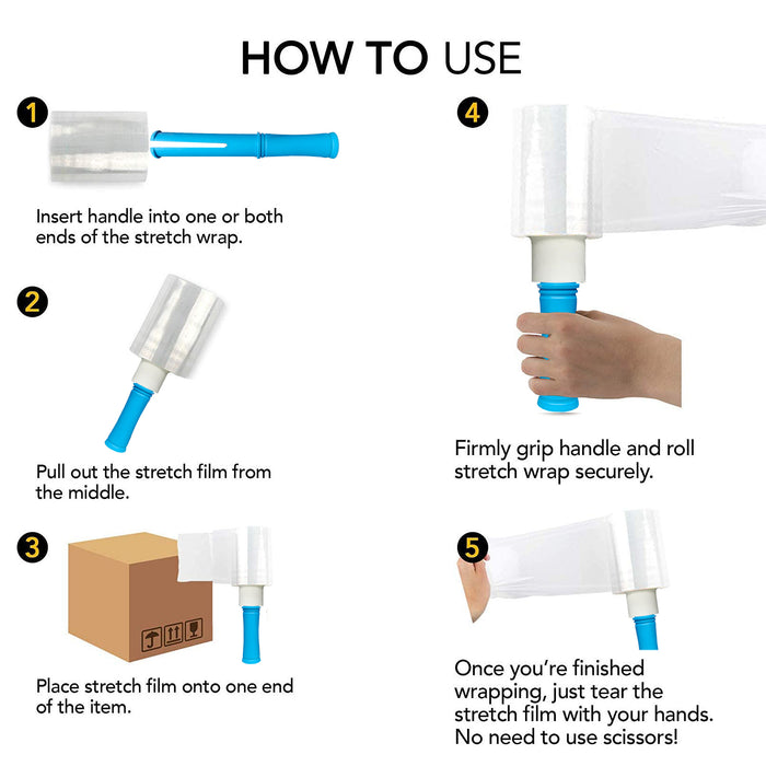 Handy Holder Stretch Plastic Film Wrap