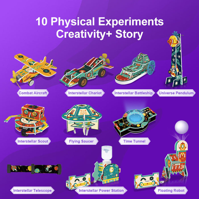 MiDeer STEM Box Interstellar Science Engineering Kit for Kids