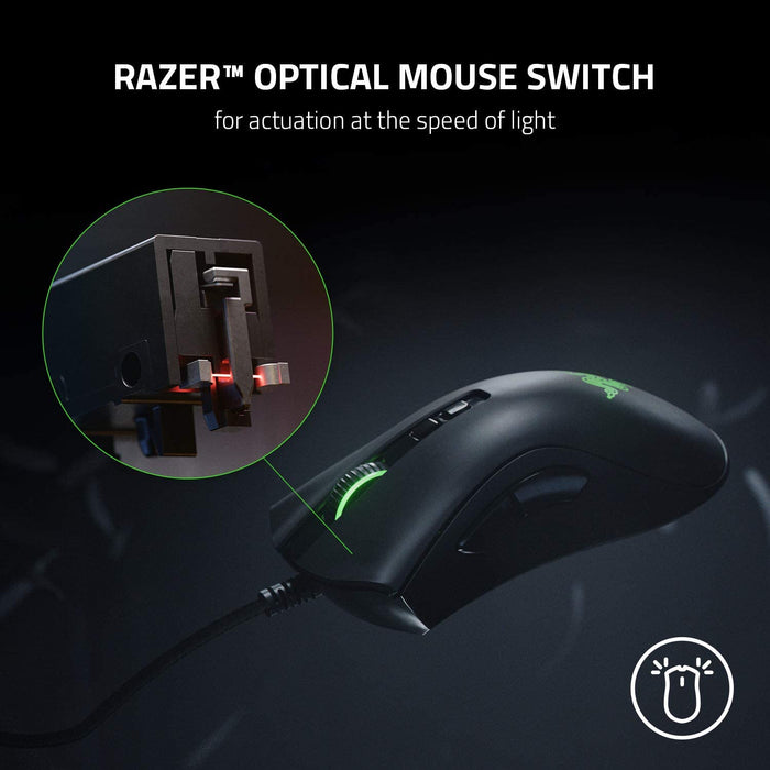 Razer Deathadder V2 Ergonomic Wired Gaming Mouse RZ01-03210100-R3M1