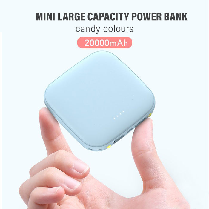 Mini Candy Powerbank 20000mAh Matt Colors Power Bank