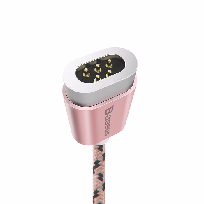 Baseus  Insnap Series Magnetic Micro USB /  Magnetic Lightning Cable 1meter Charging Cable Rose Gold