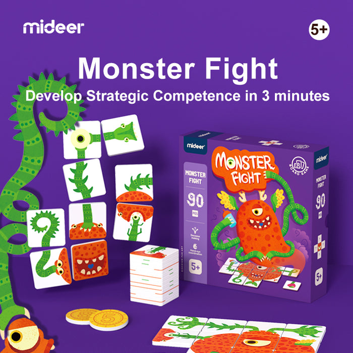 MiDeer Monster Fight Board Game For Single to more players
