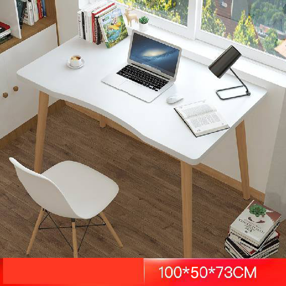 100cm White Home Office Study Table Nordic Design Desk Furniture